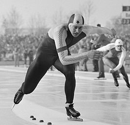 Igor Zjelezovski op het WK sprint van 1985