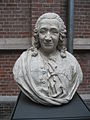 Buste van Linnaeus in Leiden