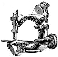 Fig. 4b. Kettenstichnähmaschine