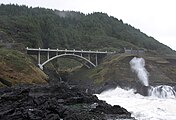 Here is the bridge that is visible at the top of my photo.