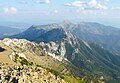 North aspect of Ross Peak (centered) as seen from Sacagawea Peak