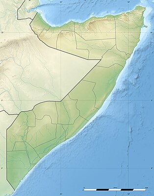 Location map Σομαλία