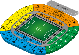 Plattegrond Stadion Feijenoord