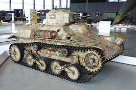 Type 97 Te-Ke in het Nationaal Militair Museum