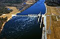 Claiborne Lock and Dam on the Alabama River, approximately 5 miles (8 km) upriver from Claiborne, Monroe County