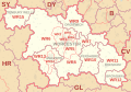 WR postcode area map