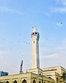 A mecsethez tartozó egyik minaret