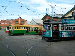 Bendigo's tram depot