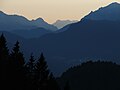 Abendstimmung am Passo Duràn