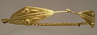 Antikes Gold Diadem aus Kolchis (Georgisches National Museum)