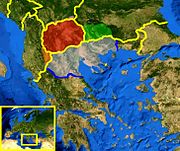 Η σύγχρονη γεωγραφική περιοχή της Μακεδονίας δεν ορίζεται επισήμως από κανένα διεθνή οργανισμό ή κράτος. Ειδικές αναφορές την εμφανίζουν να απλώνεται σε πέντε χώρες: Αλβανία, Βουλγαρία, Ελλάδα, ΠΓΔΜ, και Σερβία.
