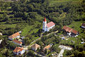 Blick auf die reformierte Kirche