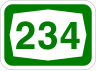 Route 234 shield}}