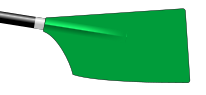 The blade colours of Jesus College Boat Club