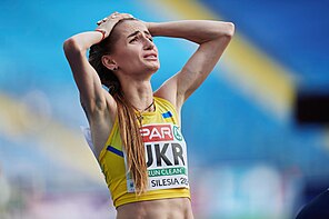 Natalija Krol bei den Europaspielen 2023 in Chorzów