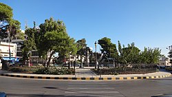 Paris Square, the center of Luweibdeh.