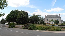 The centre of the village