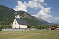 Die reformierte Dorfkirche auf freiem Feld