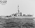 Image 11USS Long as minesweeper, Oct 1943 (from USS Long)