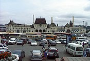 La stazione di Vladivostok: il capolinea della Transiberiana.