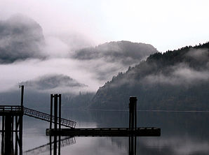 Am Hafen von Zeballos