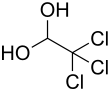 Strukturformel Chloralhydrat