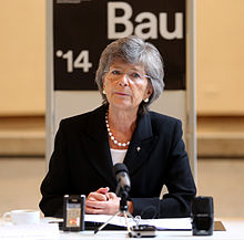 Susanne Breit-Keßler beim Evangelischen Kirchbautag München 2014.