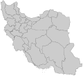 Blank map of Iran (Vector)