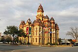 The Caldwell County Courthouse in Lockhart, Texas