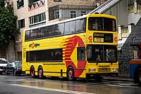 When Citybus reintroduced route 12A, Leyland Olympian double decker buses were used.