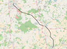 Spoorlijn Neumünster - Bad Oldesloe op de kaart