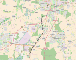 Spoorlijn Braunschweig West - Salzgitter-Barum op de kaart