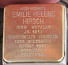 Stolperstein für Emilie Helene Hirsch