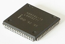 Intel 80286 mit 10 MHz (PLCC-Gehäuse)[6]