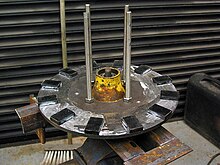 Magnet rotor of a 3100mm wind turbine