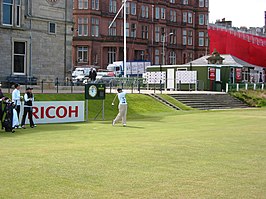 Francella op het Women's British Open in 2007