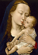 Παναγία Βρεφοκρατούσα, μετά το 1454, 31 cm x 22.8 cm
