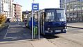 Ikarus 280-as busz a Boráros téren