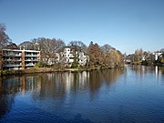 Am Langen Zug, Seitenarm der Alster