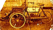 Ariel forecar met Kerry-motor uit 1902