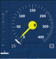 Nach Ablauf des TSM, auf dem letzten Metern vor dem Signal, erfolgt die langsame Annäherung an das Signal mittels Release Speed (mit 9 km/h).