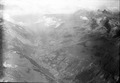 Schächental abwärts, historisches Luftbild von 1925, aus 3300 Metern Höhe von Walter Mittelholzer