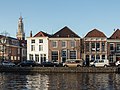 Haarlem, river (de Spaarne) with church (de Bakenesserkerk)
