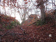 Eingangsbereich der Burg