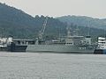 KD Mahawangsa berthed at Lumut Naval Base.