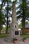 Denkmal in Jahns Geburtsort Lanz