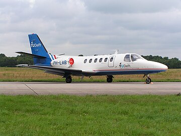 PH-LAB is een Cessna Citation II van het Nationaal Lucht- en Ruimtevaartlaboratorium en de Technische Universiteit Delft. Het toestel wordt ingezet als laboratoriumvliegtuig.