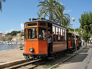 Straßenbahn in Port de Sóller, 2008