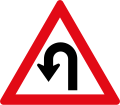 Hairpin curve to right