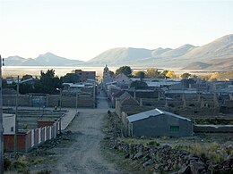 Blick über Salinas Garcí Mendoza